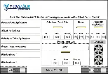 temiz oda izlenebilirlik